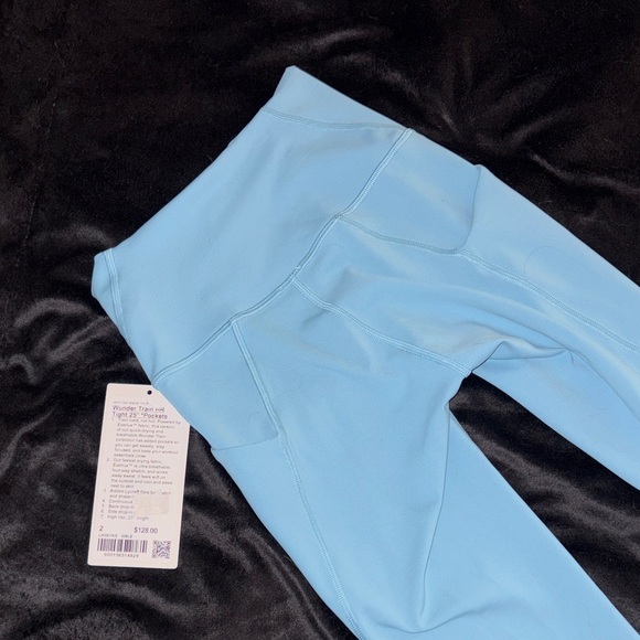Lululemon Wunder Train HR Tight 25” w/pockets - Picture 6 of 7